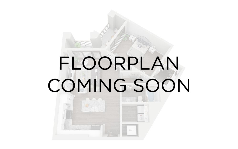 Loft 3 - 2 bedroom floorplan layout with 2 bathrooms and 1575 square feet